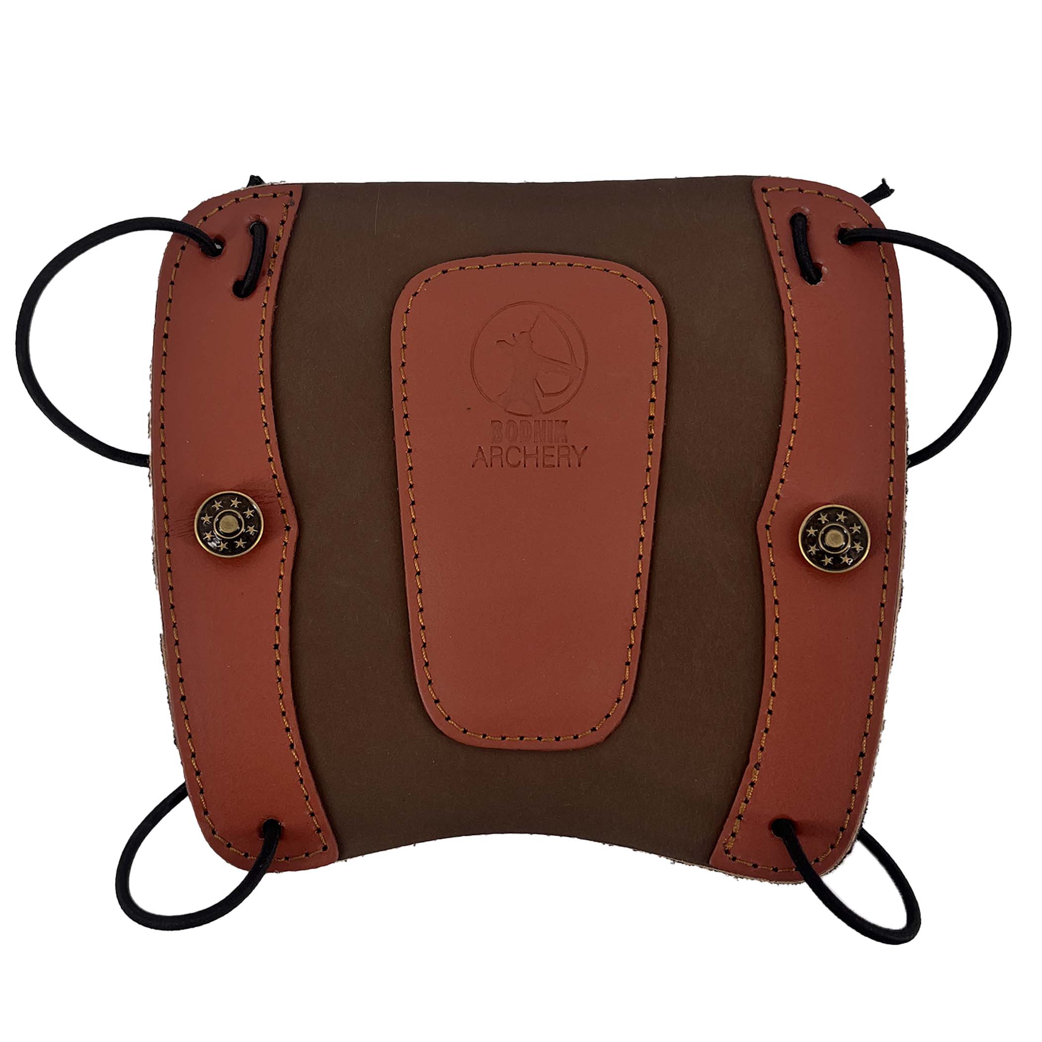 Bodnik Archery Armschutz Zweifarbig Rotbraun / Braun