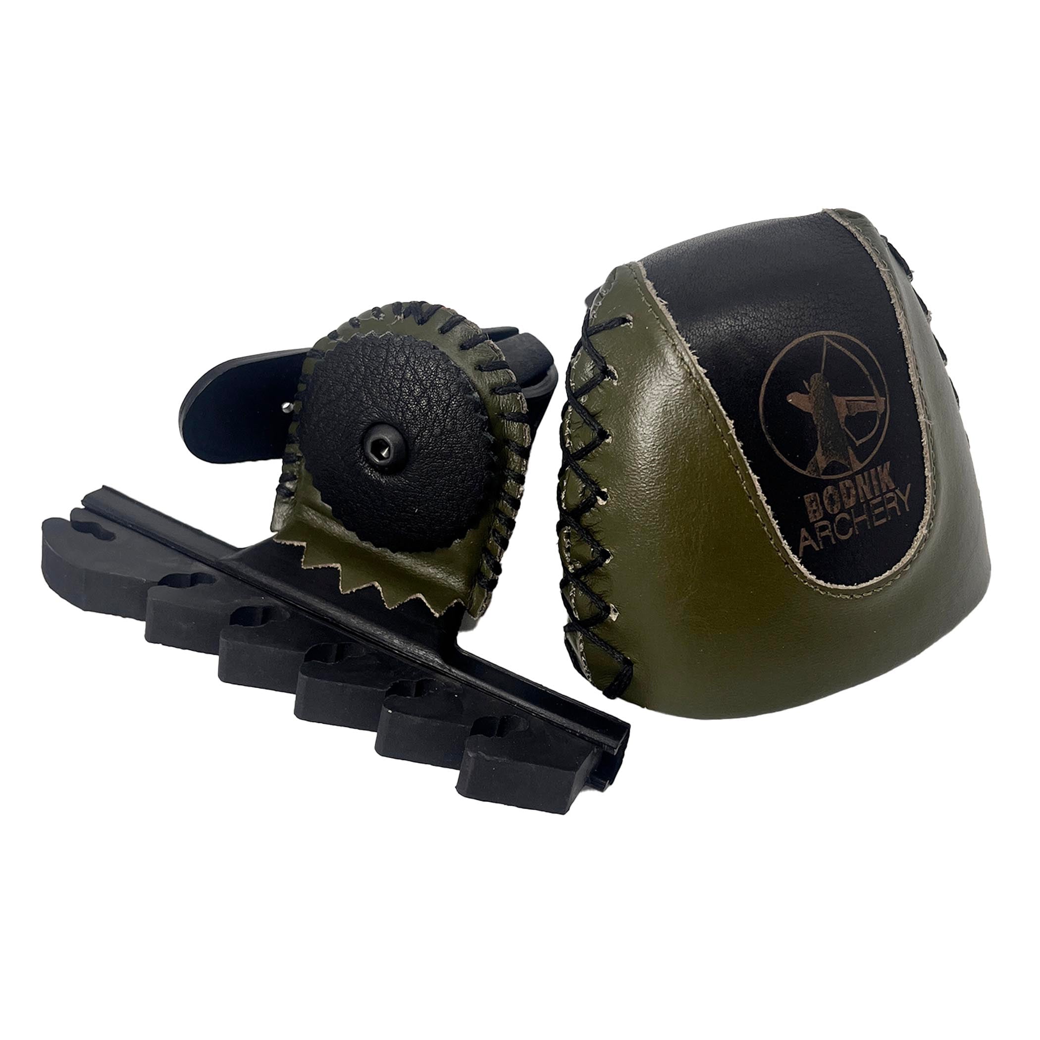 Strap On Bogenköcher Small Zweifarbig Grün / Schwarz